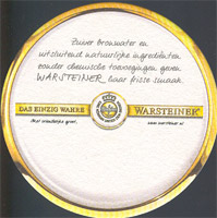 Beer coaster warsteiner-33-zadek