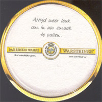 Beer coaster warsteiner-36-zadek