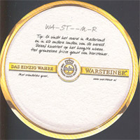 Beer coaster warsteiner-38-zadek