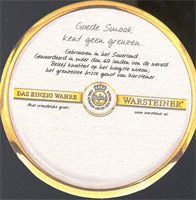 Beer coaster warsteiner-39-zadek