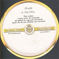 Beer coaster warsteiner-40-zadek