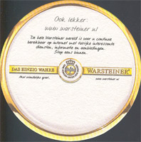 Beer coaster warsteiner-41-zadek