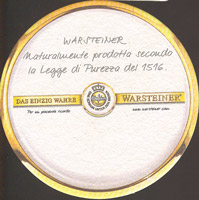 Beer coaster warsteiner-47-zadek