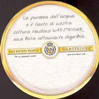 Beer coaster warsteiner-48-zadek