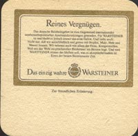 Beer coaster warsteiner-5-zadek