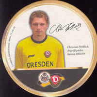 Beer coaster warsteiner-70-zadek