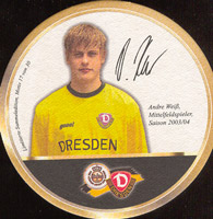 Beer coaster warsteiner-72-zadek