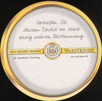 Beer coaster warsteiner-87-zadek