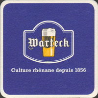 Beer coaster warteck-11-zadek