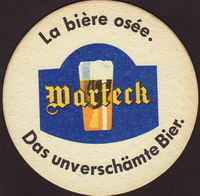 Beer coaster warteck-16