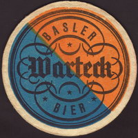 Beer coaster warteck-25