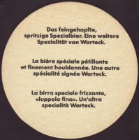 Beer coaster warteck-33-zadek