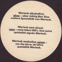 Beer coaster warteck-44-zadek