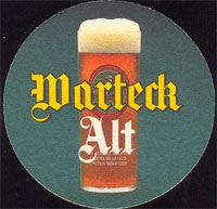 Beer coaster warteck-5