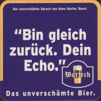 Beer coaster warteck-55