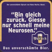 Beer coaster warteck-56