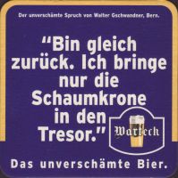 Beer coaster warteck-57