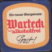 Beer coaster warteck-64-zadek