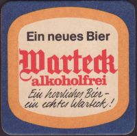 Beer coaster warteck-65-zadek