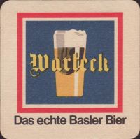 Beer coaster warteck-70