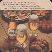 Beer coaster warteck-75-zadek
