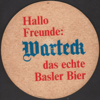 Beer coaster warteck-79-zadek