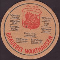 Beer coaster warthausen-1-zadek