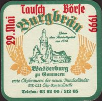 Pivní tácek wasserburg-zu-gommer-1