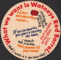 Beer coaster watneys-mann-63