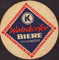 Beer coaster watzdorfer-traditions-4