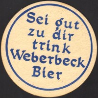 Beer coaster weberbec-1-zadek-small