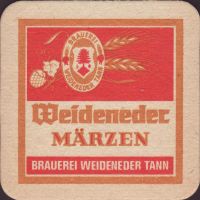 Beer coaster weideneder-brau-11-zadek