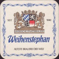 Pivní tácek weihenstephan-50