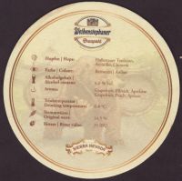 Beer coaster weihenstephan-55-zadek