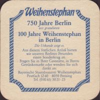 Pivní tácek weihenstephan-68-zadek