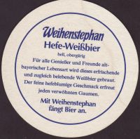 Beer coaster weihenstephan-75-zadek