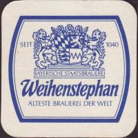 Pivní tácek weihenstephan-76