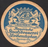 Beer coaster weihenstephan-79-oboje-small