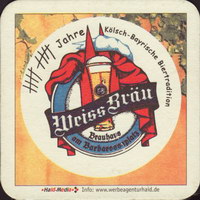 Beer coaster weiss-brau-am-barbarossaplatz-1