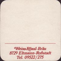 Beer coaster weiss-rossl-brau-1-zadek