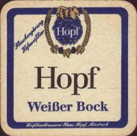 Beer coaster weissbierbrauerei-hopf-5-oboje