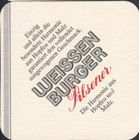 Beer coaster weissenburg-1-zadek