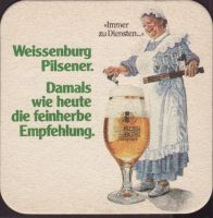 Beer coaster weissenburg-12-zadek