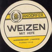 Beer coaster weizenbierbrauerei-andorfer-1