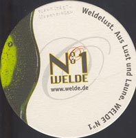 Beer coaster weldebrau-1-zadek