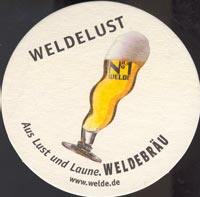 Beer coaster weldebrau-2-zadek