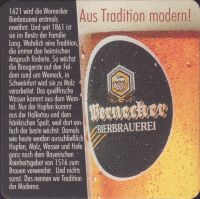 Pivní tácek wernecker-9-zadek