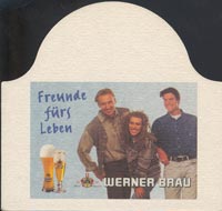 Pivní tácek werner-brau-1-zadek