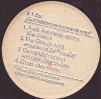 Beer coaster werner-brau-11-zadek