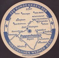 Beer coaster werner-brau-12-zadek-small